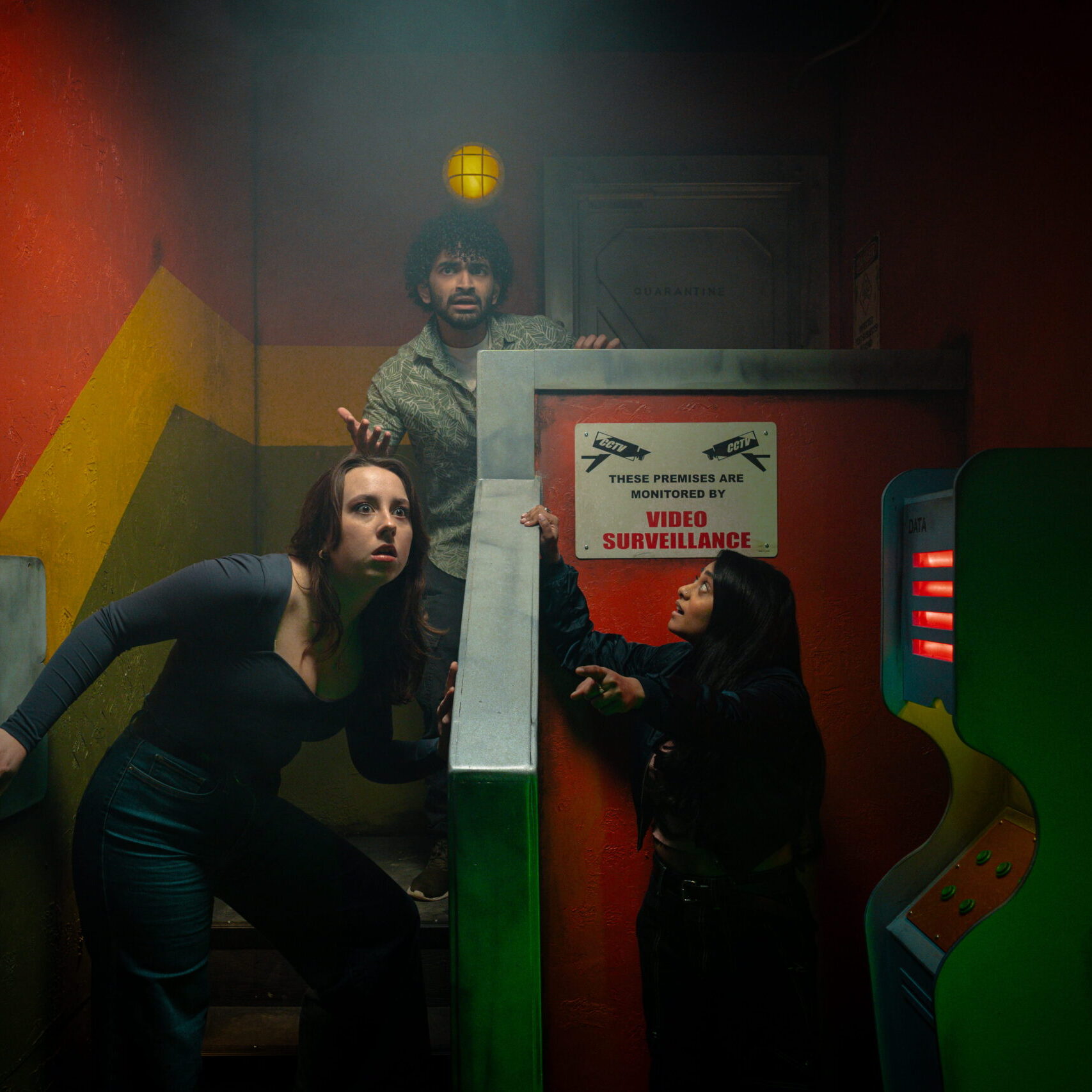 Zombie Escape Room. An Adrenaline packed adventure within the walls of a zombie infected bio-lab.